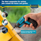 Hazet 9230B-1 Inside TORX® profile ∙ Pozidriv profile PZ ∙ Inside hexagon profile ∙ 1⁄4″ Cordless screwdriver bit set ∙ mini ∙ 4.5 Nm