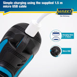 Hazet 9230B-1 Inside TORX® profile ∙ Pozidriv profile PZ ∙ Inside hexagon profile ∙ 1⁄4″ Cordless screwdriver bit set ∙ mini ∙ 4.5 Nm
