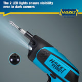Hazet 9230B-1 Inside TORX® profile ∙ Pozidriv profile PZ ∙ Inside hexagon profile ∙ 1⁄4″ Cordless screwdriver bit set ∙ mini ∙ 4.5 Nm