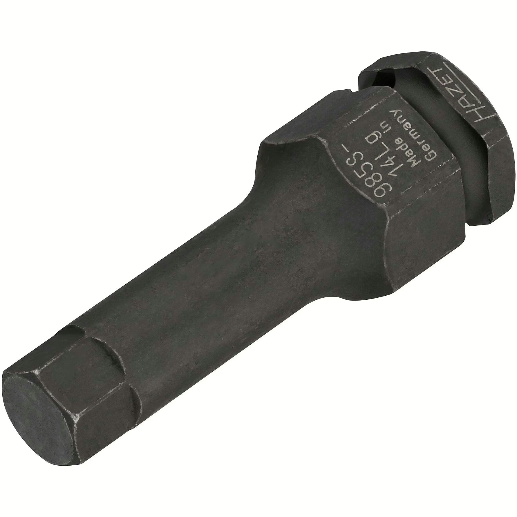 Hazet 985S-14LG 1⁄2″ ∙ 24 mm outside hexagon Impact screwdriver socket ∙ Inside hexagon profile ∙ 14 mm