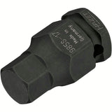 Hazet 985S-17 1⁄2″ ∙ 24 mm outside hexagon Impact screwdriver socket ∙ Inside hexagon profile ∙ 17 mm