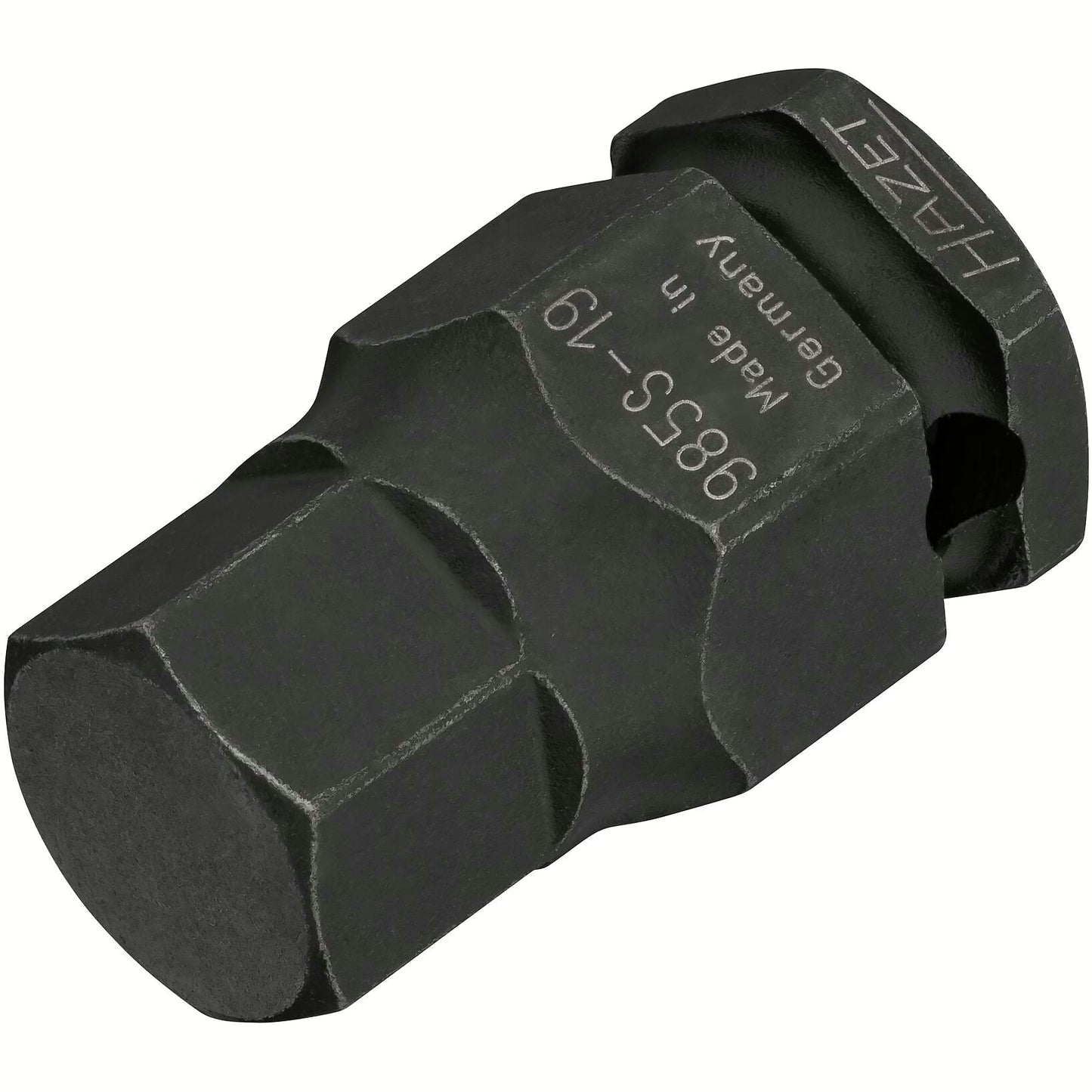 Hazet 985S-19 1⁄2″ ∙ 24 mm outside hexagon Impact screwdriver socket ∙ Inside hexagon profile ∙ 19 mm