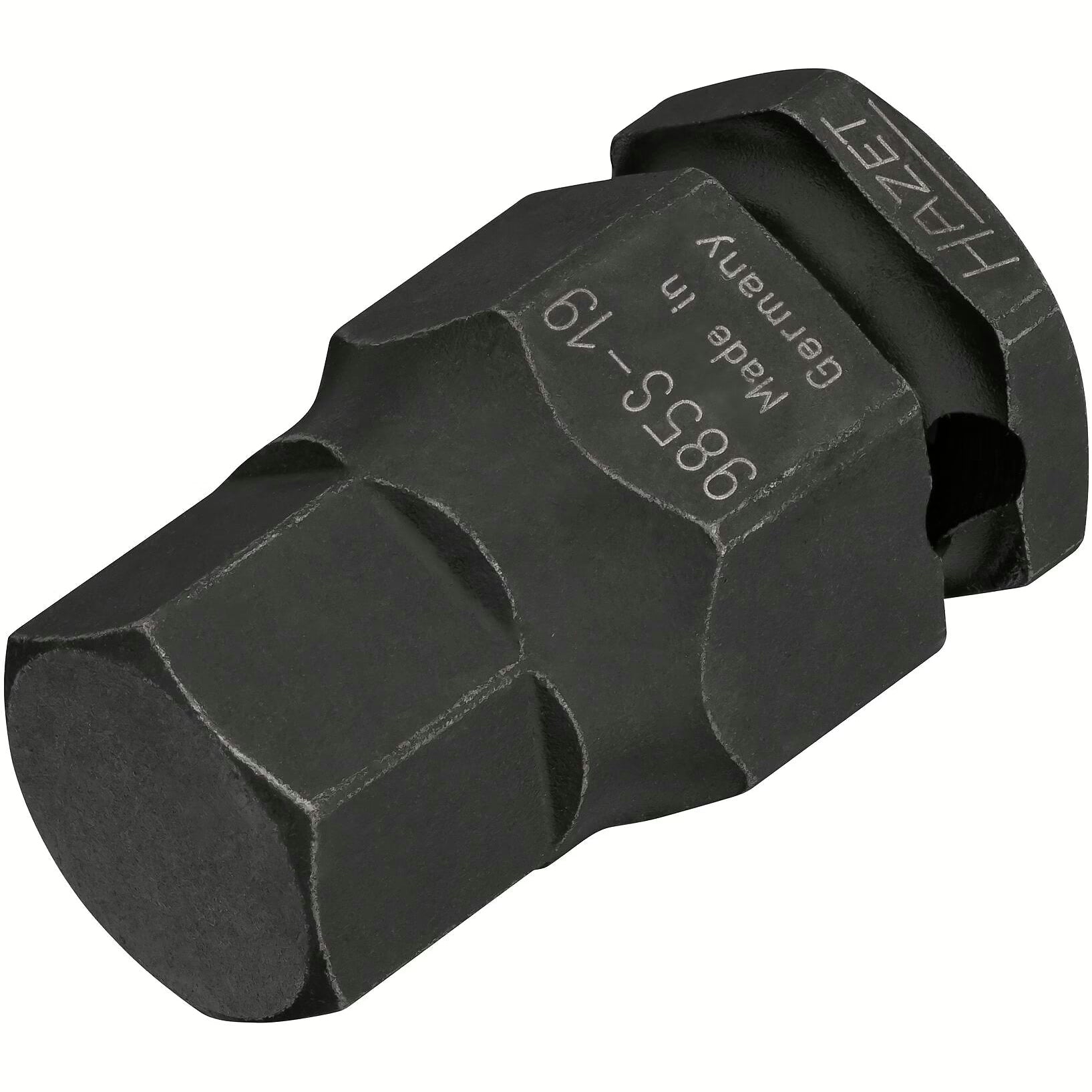 Hazet 985S-19 1⁄2″ ∙ 24 mm outside hexagon Impact screwdriver socket ∙ Inside hexagon profile ∙ 19 mm