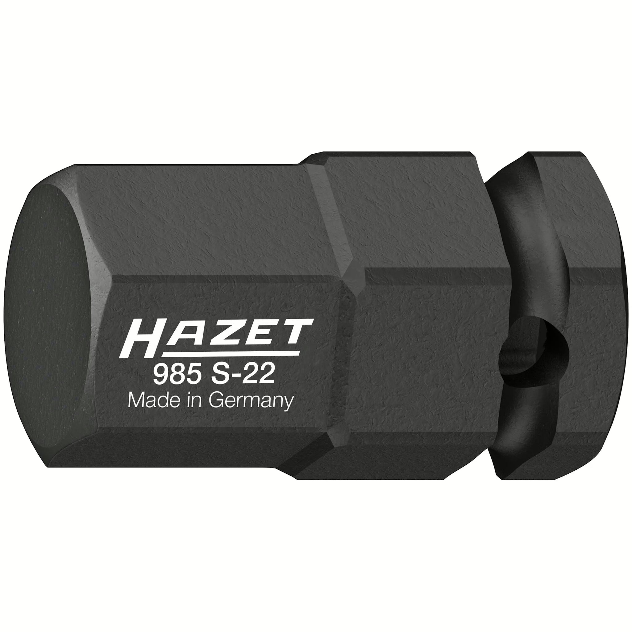 Hazet 985S-22 1⁄2″ ∙ 24 mm outside hexagon Impact screwdriver socket ∙ Inside hexagon profile ∙ 22 mm