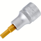 Hazet 986-6 1⁄2″ Screwdriver socket ∙ Inside hexagon profile ∙ 6 mm