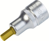 Hazet 986A-1/4 1⁄2″ Screwdriver socket ∙ Inside hexagon profile ∙ 1/4″