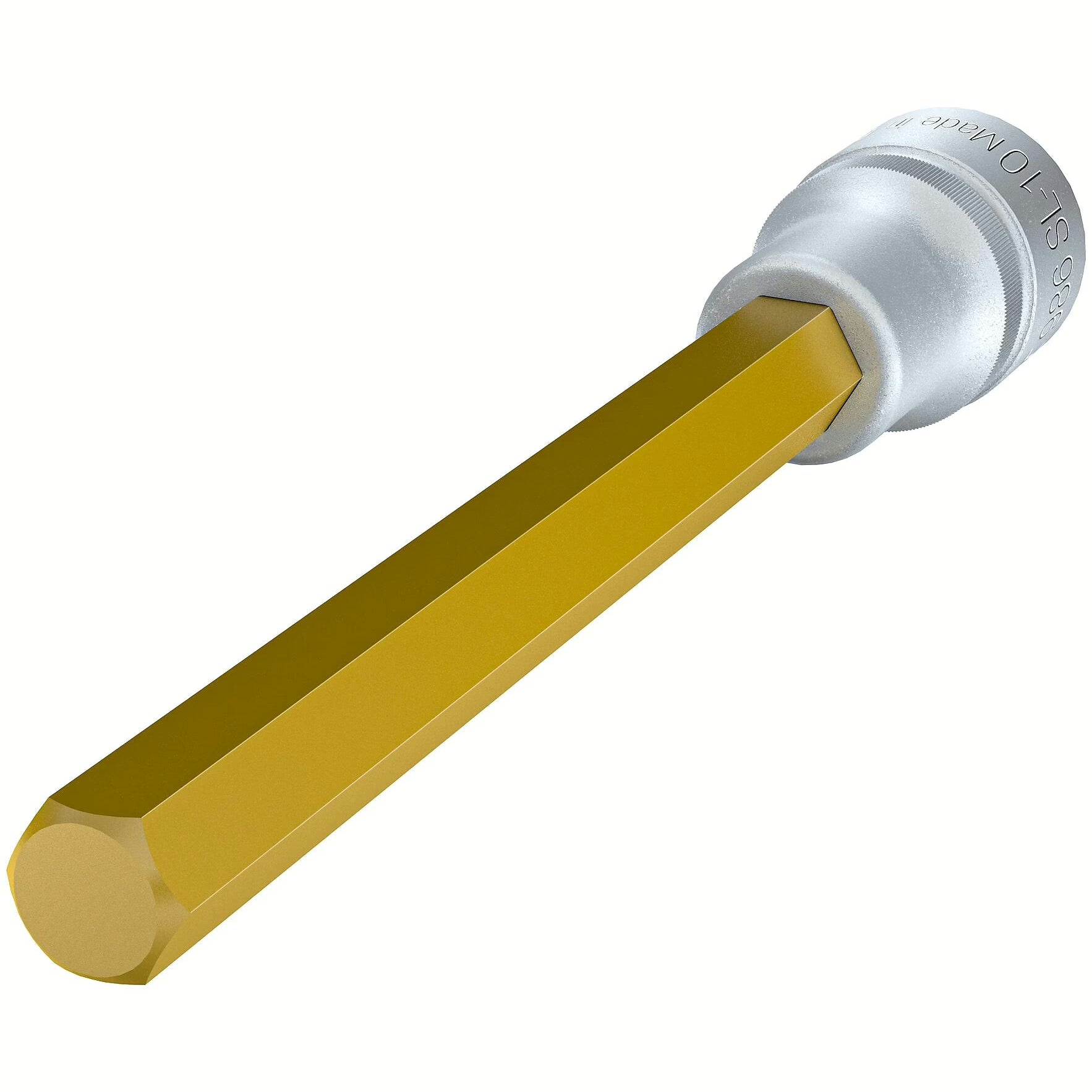 Hazet 986SL-10 1⁄2″ Screwdriver socket ∙ Inside hexagon profile ∙ 10 mm