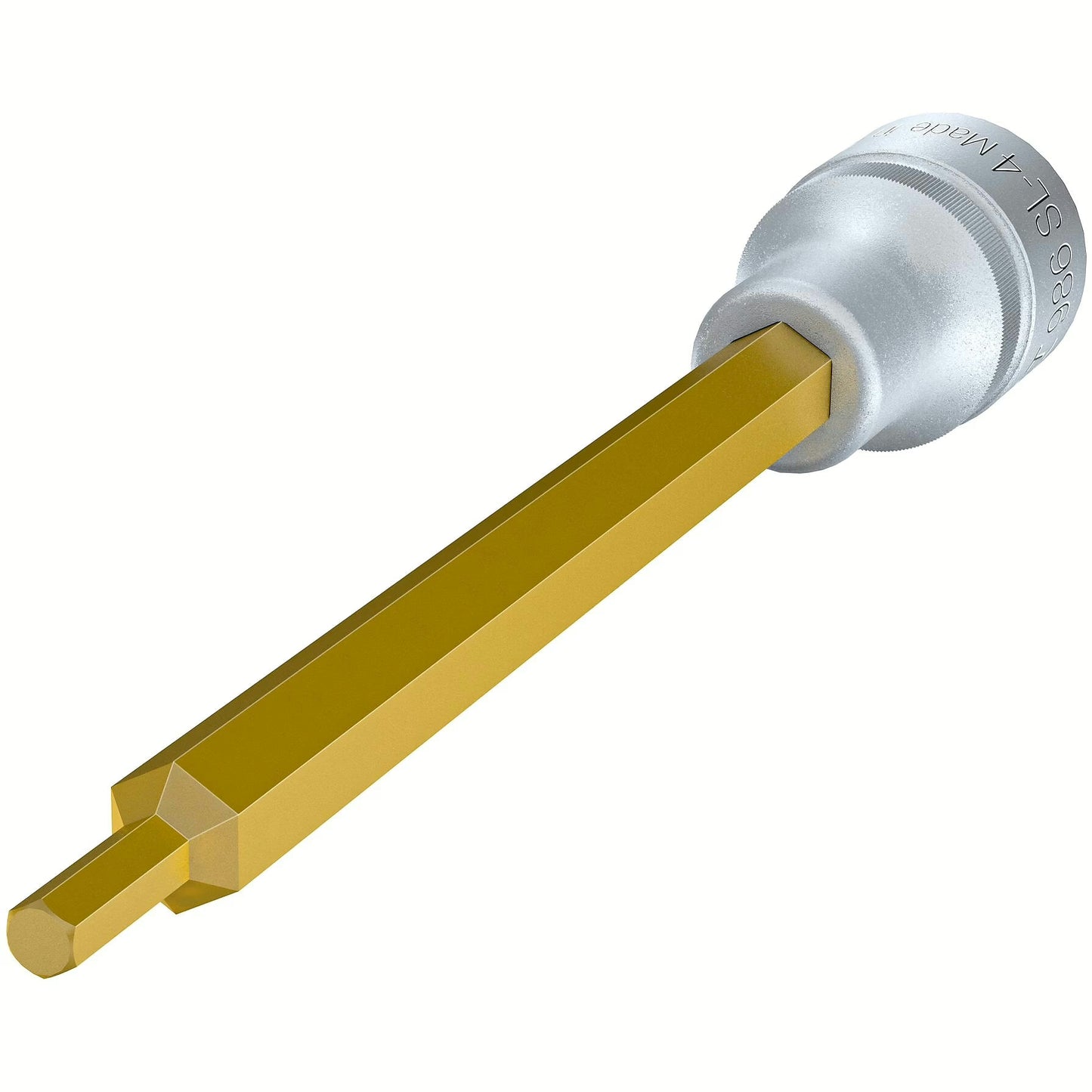Hazet 986SL-4 1⁄2″ Screwdriver socket ∙ Inside hexagon profile ∙ 4 mm
