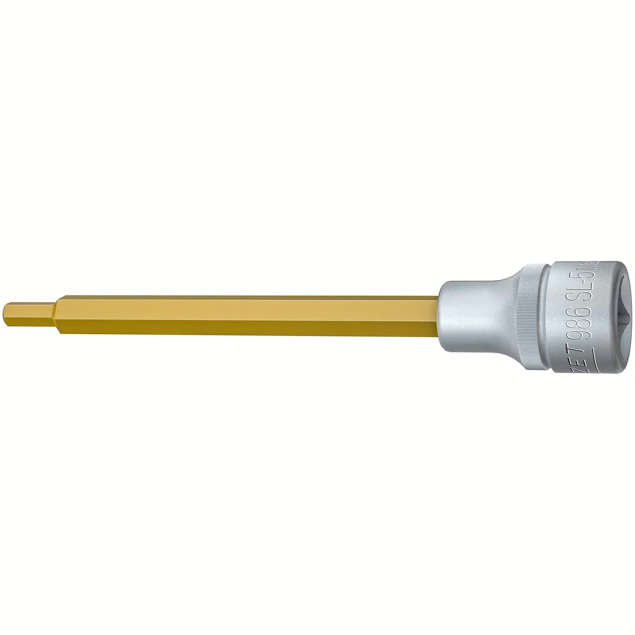 Hazet 986SL-5 1⁄2″ Screwdriver socket ∙ Inside hexagon profile ∙ 5 mm