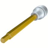 Hazet 986SL-6 1⁄2″ Screwdriver socket ∙ Inside hexagon profile ∙ 6 mm