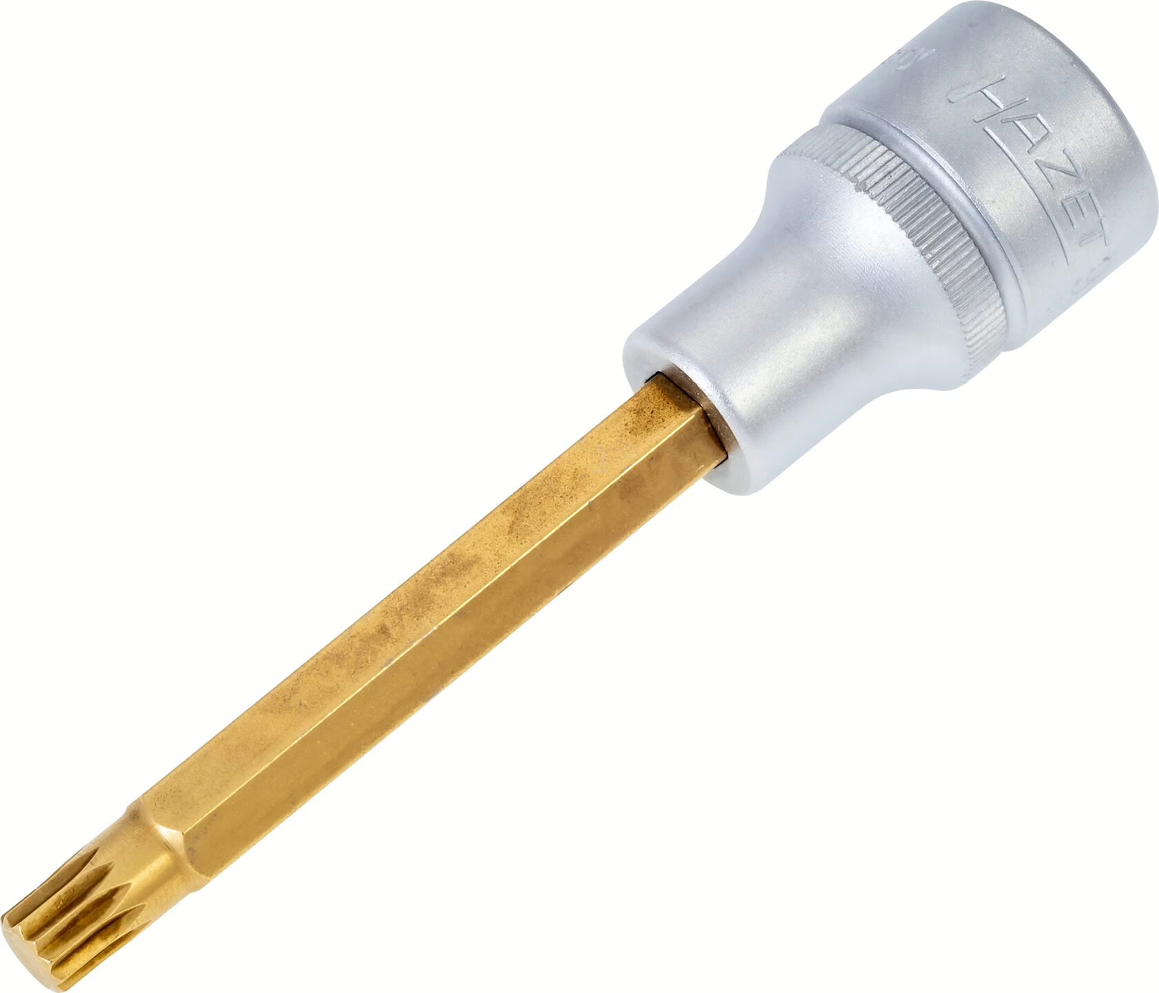 Hazet 990LG-8 1⁄2″ Screwdriver socket ∙ Internal serration profile XZN ∙ M8