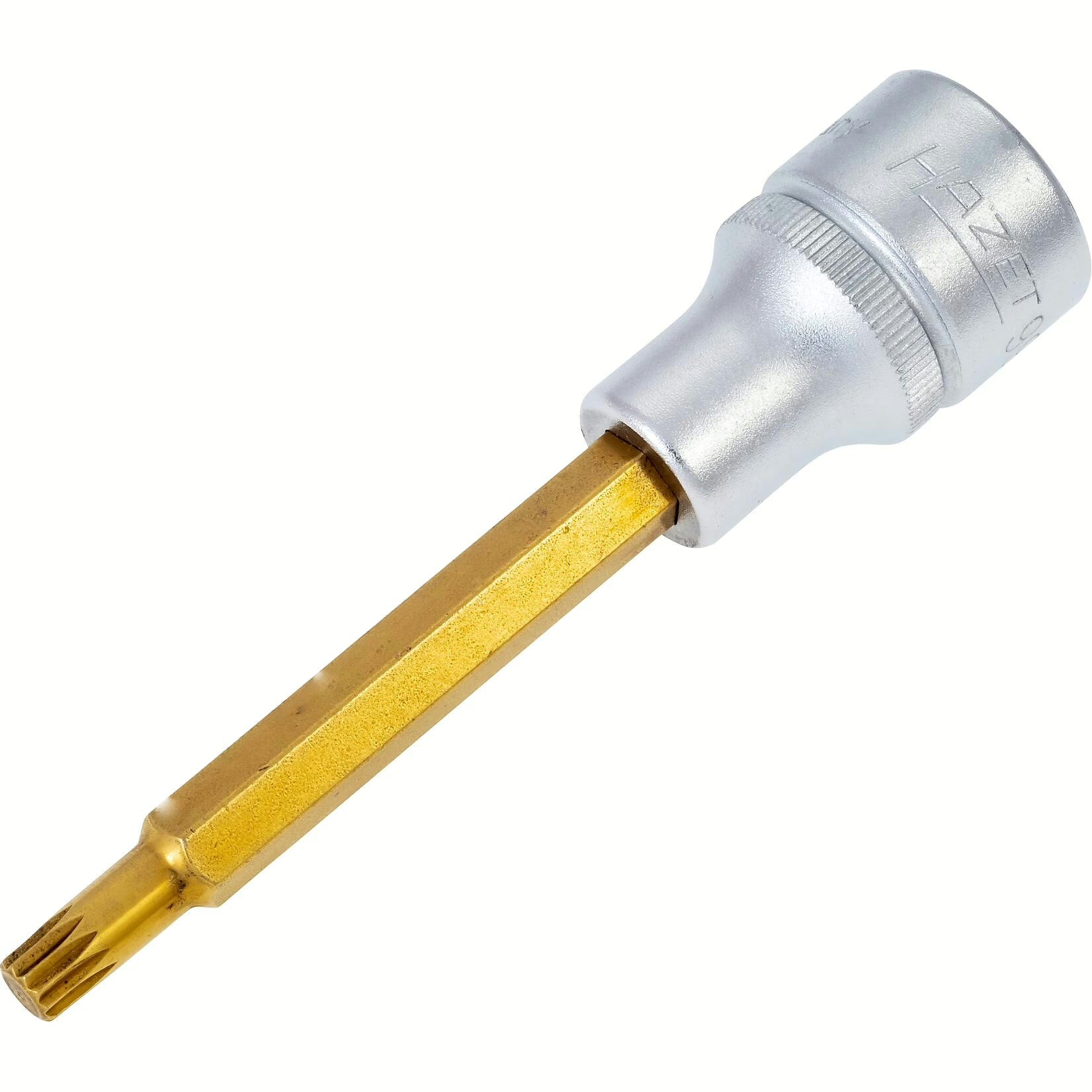 Hazet 990LG-9 1⁄2″ Screwdriver socket ∙ Internal serration profile XZN ∙ M9