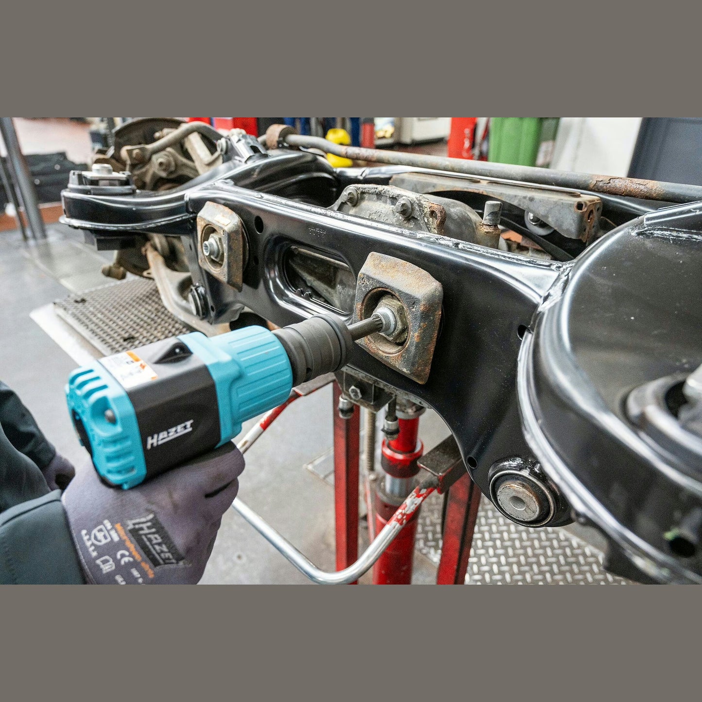 Hazet 990S/11 3⁄4″ ∙ 1⁄2″ ∙ 24 mm outside hexagon Impact screwdriver socket set ∙ Internal serration profile XZN