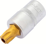 Hazet 992-T55H 1⁄2″ Screwdriver socket ∙ Tamper-resistant TORX® profile ∙ T55H