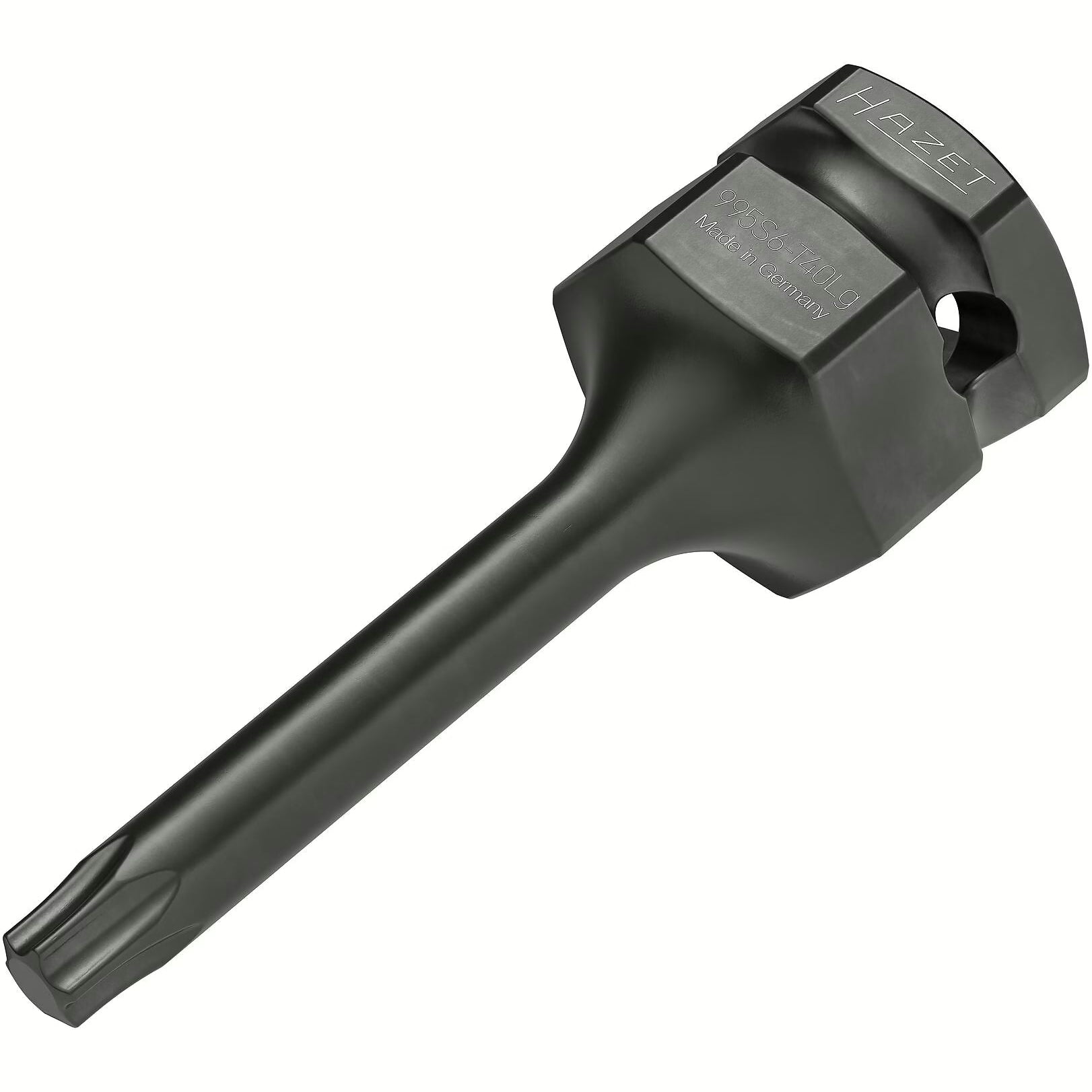 Hazet 995S6-T40Lg 1⁄2″ ∙ 24 mm outside hexagon Impact screwdriver socket ∙ Inside TORX® profile ∙ T40