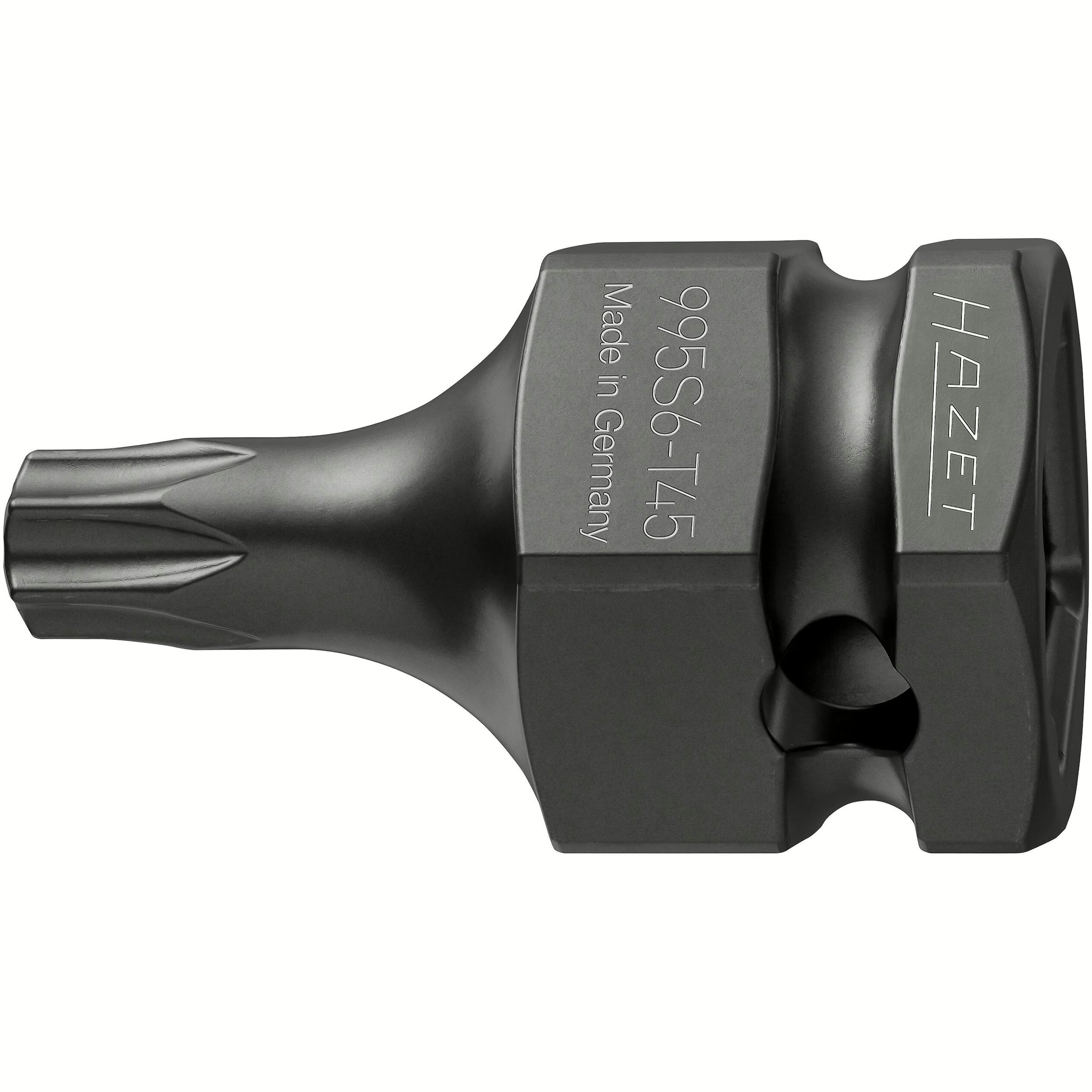 Hazet 995S6-T45 1⁄2″ ∙ 24 mm outside hexagon Impact screwdriver socket ∙ Inside TORX® profile ∙ T45