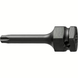 Hazet 995S6-T45Lg 1⁄2″ ∙ 24 mm outside hexagon Impact screwdriver socket ∙ Inside TORX® profile ∙ T45