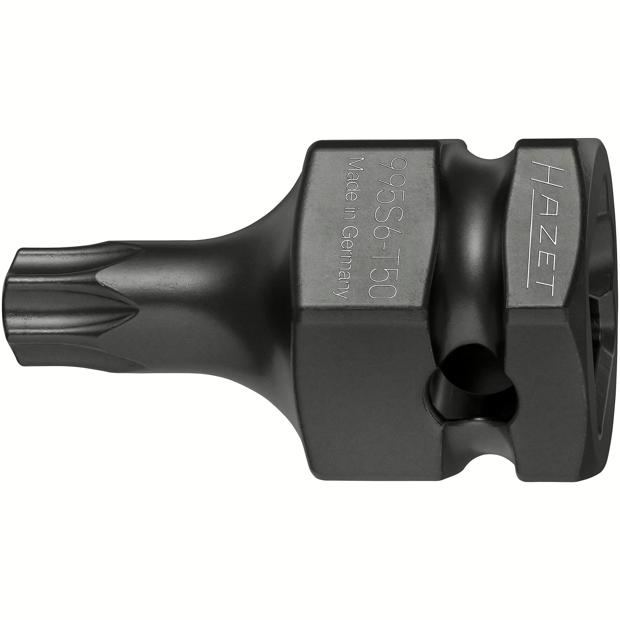 Hazet 995S6-T50 1⁄2″ ∙ 24 mm outside hexagon Impact screwdriver socket ∙ Inside TORX® profile ∙ T50