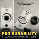 Holstery Flat Plate Pin Kit