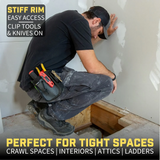 Holstery Joey Pouch Pro | Clip-On Tool & Hardware Pouch