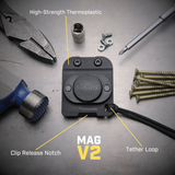 Holstery MagMaster | Magnetic Tool and Hardware Holder