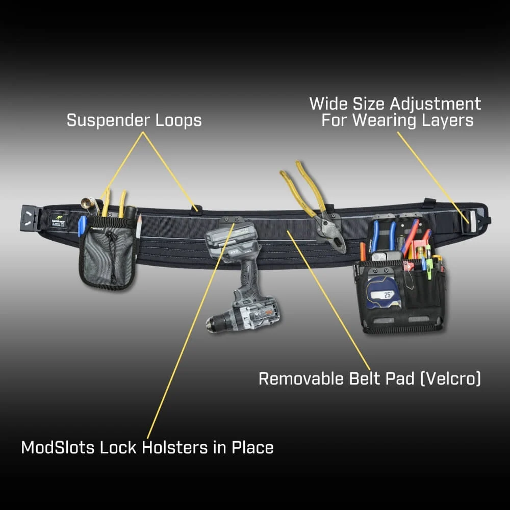 Holstery ModBelt HD | Padded Modular Tool Belt