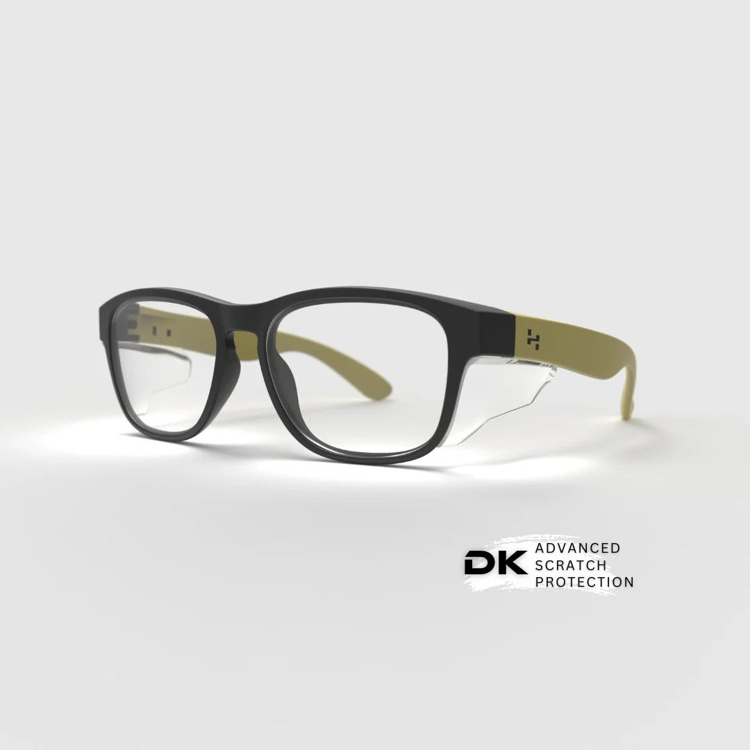 Hyspecs Icon Clear UV400 Safety Glasses – ANSI Z87.1 Certified