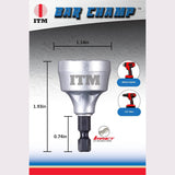 ITM BAR-01 Small 1/8 - 3/4 Inch M2 Steel Bar Champ Outer Reamer