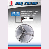 ITM BAR-01 Small 1/8 - 3/4 Inch M2 Steel Bar Champ Outer Reamer
