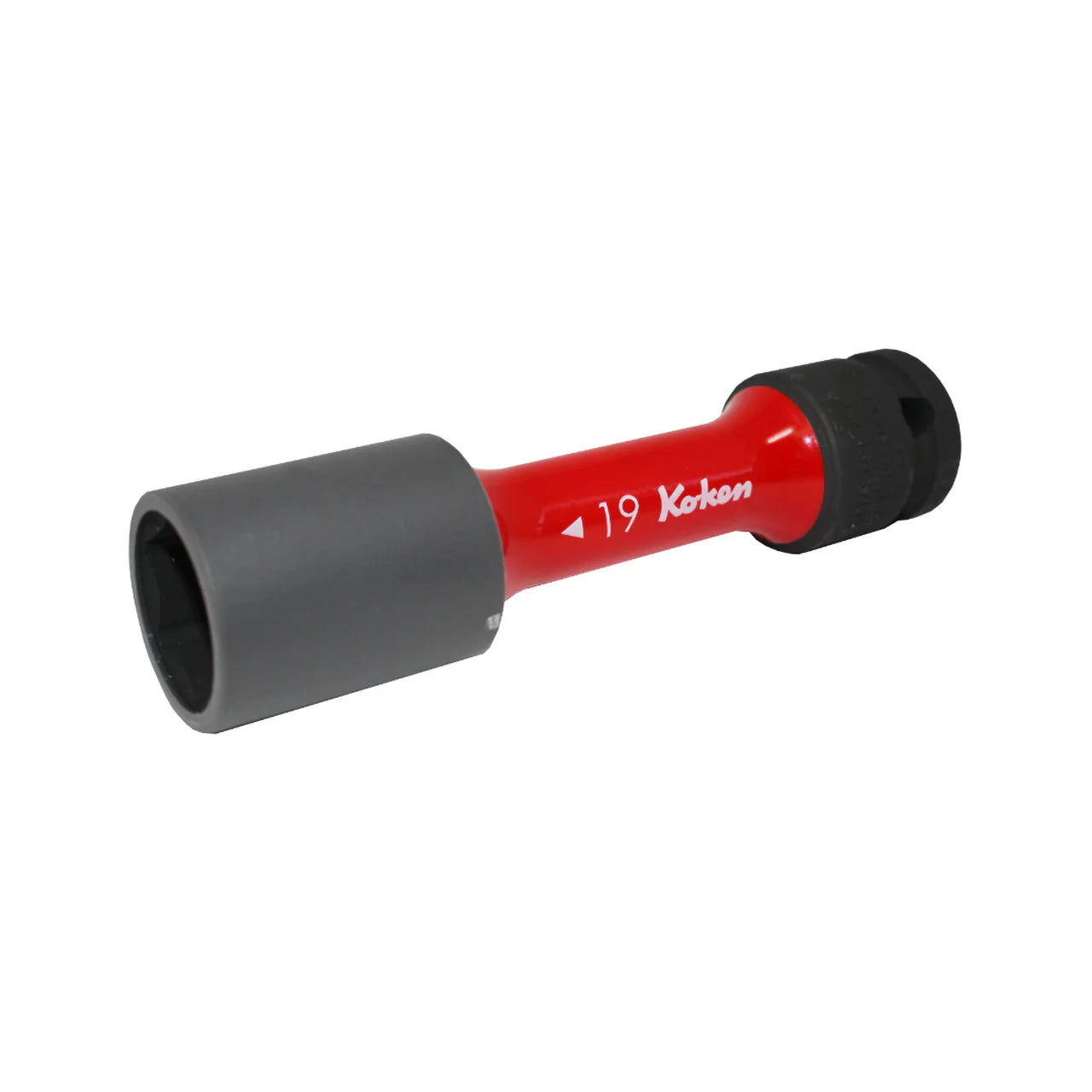Koken 14145PM.110-19 - 1/2" Sq Drive Wheel Nut Socket 110mm Length Color coded Protector