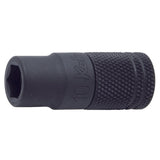Koken 165LM.45-10 - 1/4 Hex Dr. Slide Socket 10mm 6 point Length 45mm Ring Magnet
