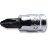 Koken 2000Z.28-2 - 1/4 Sq. Dr. Bit Socket PH2 Length 28mm Z-series