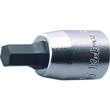 Koken 2010M.25-6 - 1/4 Sq. Dr. Bit Socket 6mm Hex Length 25mm