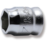 Koken 2400MZ-6 1/4 Sq. Dr. Z-Series 6 point chrome Metric Socket 6mm
