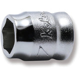 Koken 2400MZ-7 1/4 Sq. Dr. Z-Series 6 point chrome Metric Socket 7mm