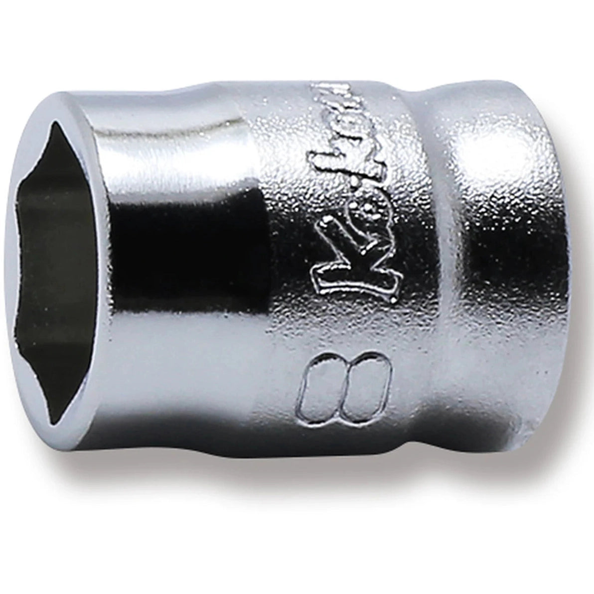 Koken 2400MZ-8 - 1/4 Sq. Drive 6 point chrome Metric Socket Z-Series