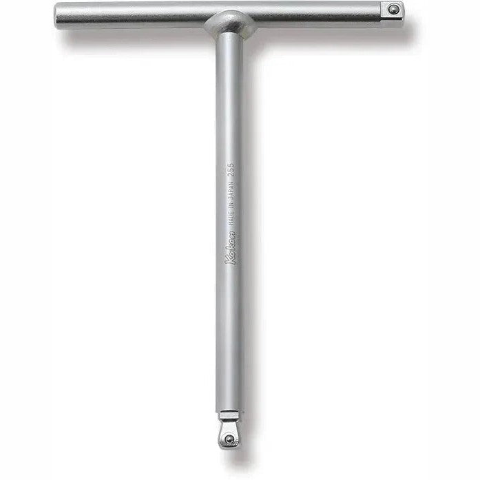Koken 2716WC 1/4" Sq. Drive T handle with multi-function Wobble-fix and Standard square