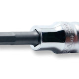 Koken 3010MZ.50-4 - 3/8 Sq. Dr. Bit Socket 4mm 6 point Length 50mm Z-series