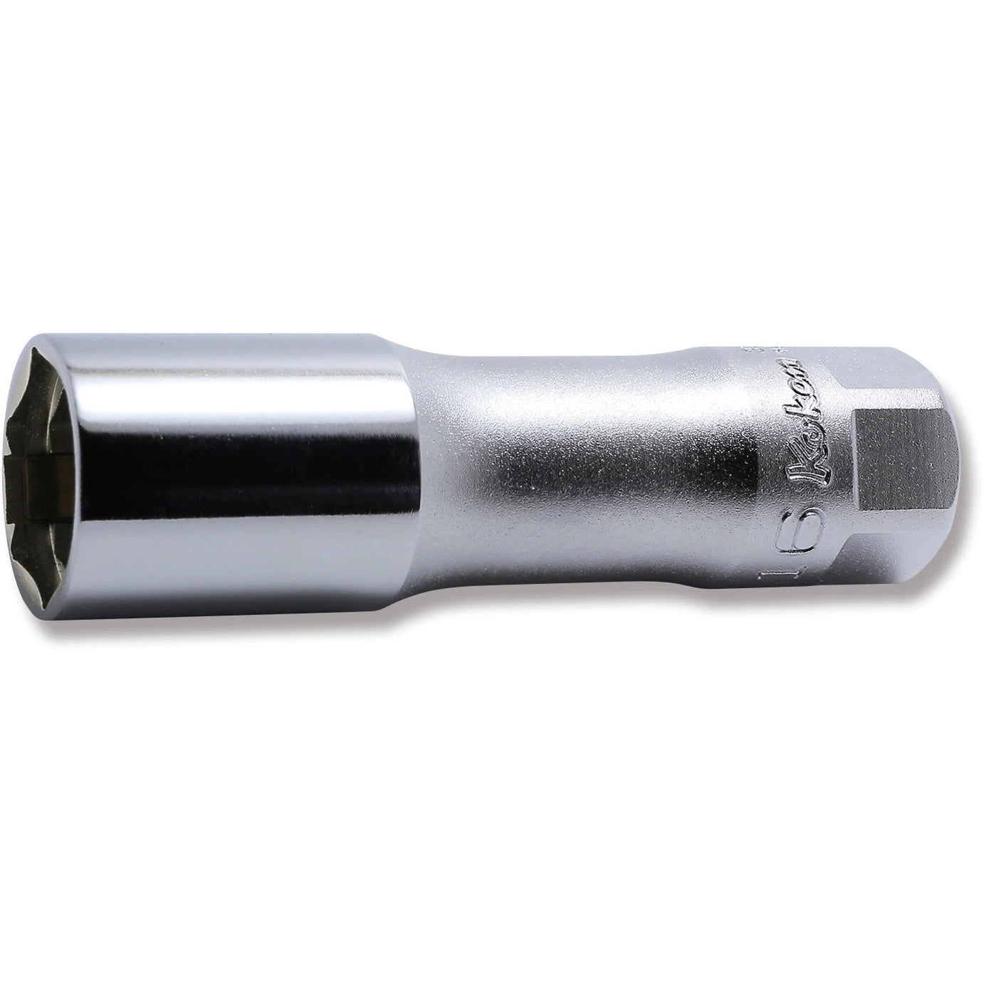 Koken 3300CZ-16 - 3/8" Sq Drive 6-Point Clip Type Spark Plug Socket - Z-Series