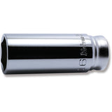 Koken 3300MZ-16 - 3/8 Sq. Dr. Z-series 6 point Metric Chrome Socket in 16mm