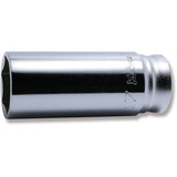 Koken 3300MZ-18 - 3/8 Sq. Dr. Z-series 6 point Metric Chrome Socket in 18mm