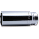 Koken 3300MZ-19 - 3/8 Sq. Dr. Z-series 6 point Metric Chrome Socket in 19mm
