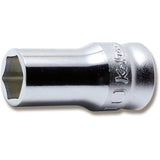 Koken 3300XZ-10 - 3/8 Sq. Dr. Z-series Metric Semi-Deep 6 point Chrome Socket - 10mm