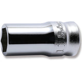 Koken 3300XZ-11 - 3/8 Sq. Dr. Z-series Metric Semi-Deep 6 point Chrome Socket - 11mm