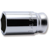 Koken 3300XZ-14 - 3/8 Sq. Dr. Z-series Metric Semi-Deep 6 point Chrome Socket - 14mm