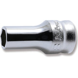 Koken 3300XZ-8 - 3/8 Sq. Dr. Z-series Metric Semi-Deep 6 point Chrome Socket - 8mm