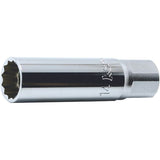 Koken 3305P-16 - 3/8 Sq. Dr. 12-Point Magnetic Spark Plug Socket 16mm