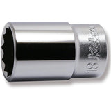 Koken 3305X-18 - 3/8 Sq. Dr. Socket 18mm 12 point Length 40mm