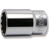 Koken 3305X-19 - 3/8 Sq. Dr. Socket 19mm 12 point Length 40mm