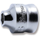 Koken 3400MZ-6 - 3/8 Sq. Dr. 6-Point Z-Series Metric Chrome Socket in 6mm